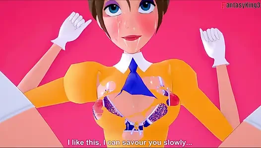 Jane porter lagi asik ngentot pakai lingerie seksi - tarzan