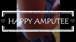 Hopping Amputee