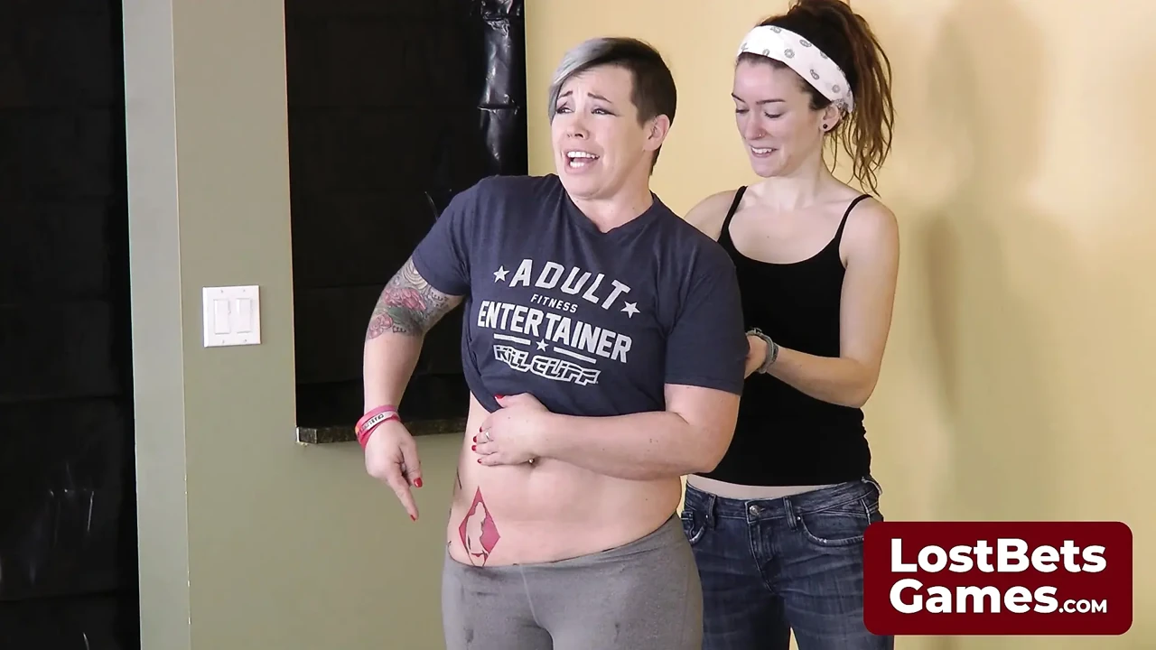 A strip foosball game promises a spanking treat at the end