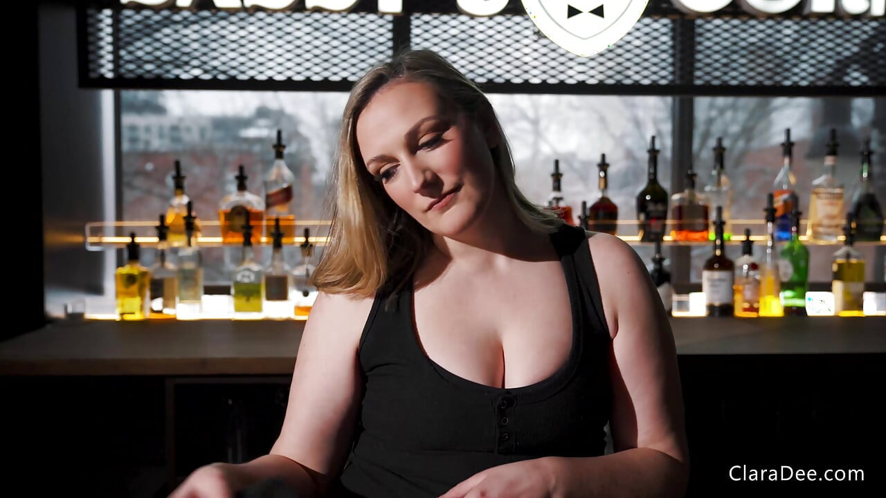 Fucking the Slutty MILF Bartender - Clara Dee POV Virtual Sex
