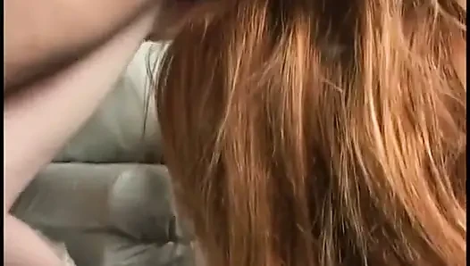Slut with Strap on Fucks Guy While He Fucks Another Hot Slut in FFFM Group Sex