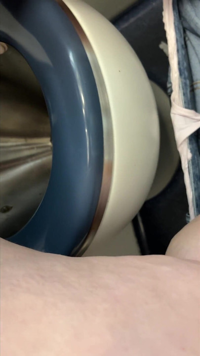 Crazy Risky Handjob in the Train and Left a Surprise on the Seat