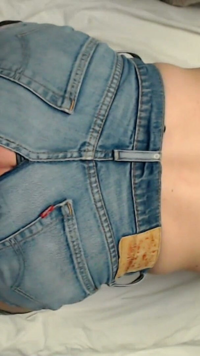 Jeans with King Cock 12 inch | Clip 1