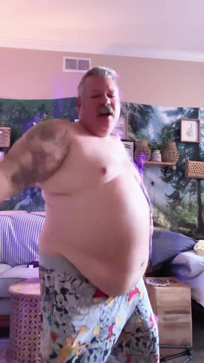 Belly mustache go hand in hand