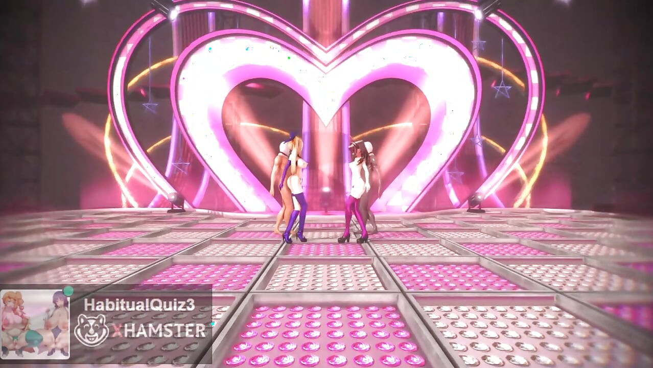 mmd r18 Kizuna AI & Mirai Akari Lamb 3d hentai sex animation ntr bdsm cum fuck anal creampie vrchat