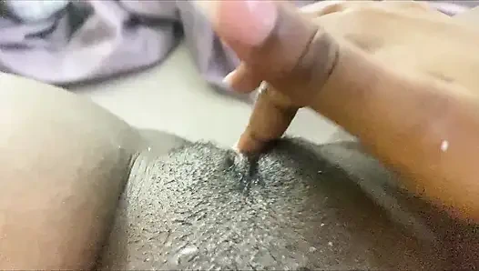 stepsister when she is alone at home she masturbates until she comes