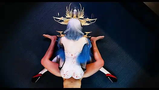 Büyük memeli büyü: animasyonlu ısı- 3 boyutlu animasyon hentai