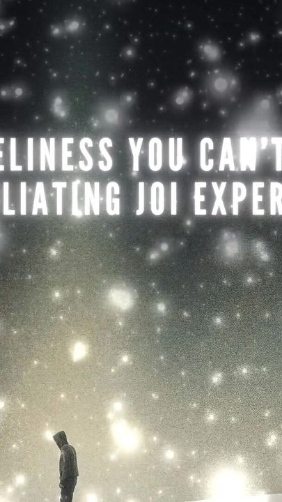 The Loneliness You Can't Escape - a Humiliating JOI Experience