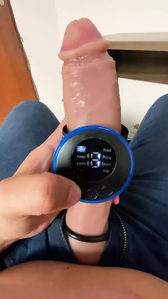 Massaging My Big and Thick Dick in Search of Orgasm