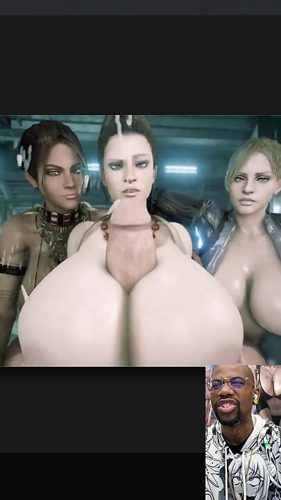 Chun Li se fait baiser la chatte, c. baise de vipère, baise tranquille avec double pénétration, compilation