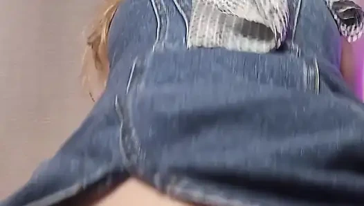 A Huge Ass Rides a Dick. POV Missionary Creampie