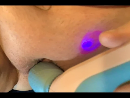 I do it myself with the vibrator