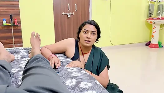 Kam wali bai landlord Affair - Big Boobs Indian Maid fucked by Big dick Malik For Extra Pay, Full Hindi Video Viral