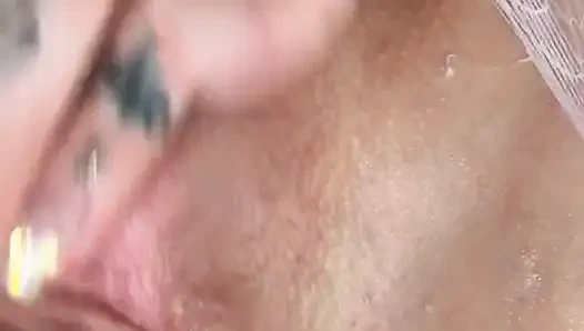 нежный массаж для моей киски