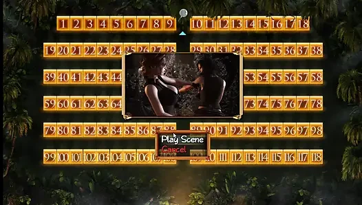 Treasure of Nadia - 32-34 - gameplay - roleplay - catfight , two milfs handjob , lesbian teen threesome