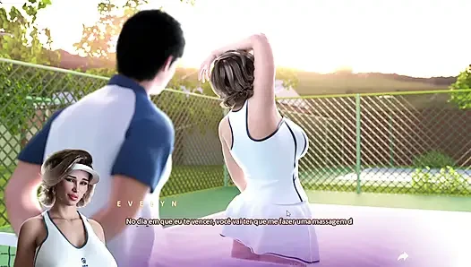 apocalust jogando tenis