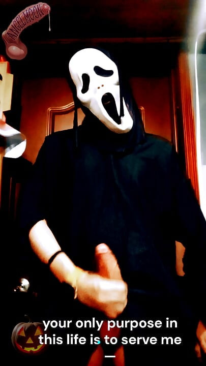 SCREAM A LOVE STORY A dominant guy with a Ghostface mask and a huge cock breaks into your home on Halloween night to ejaculate