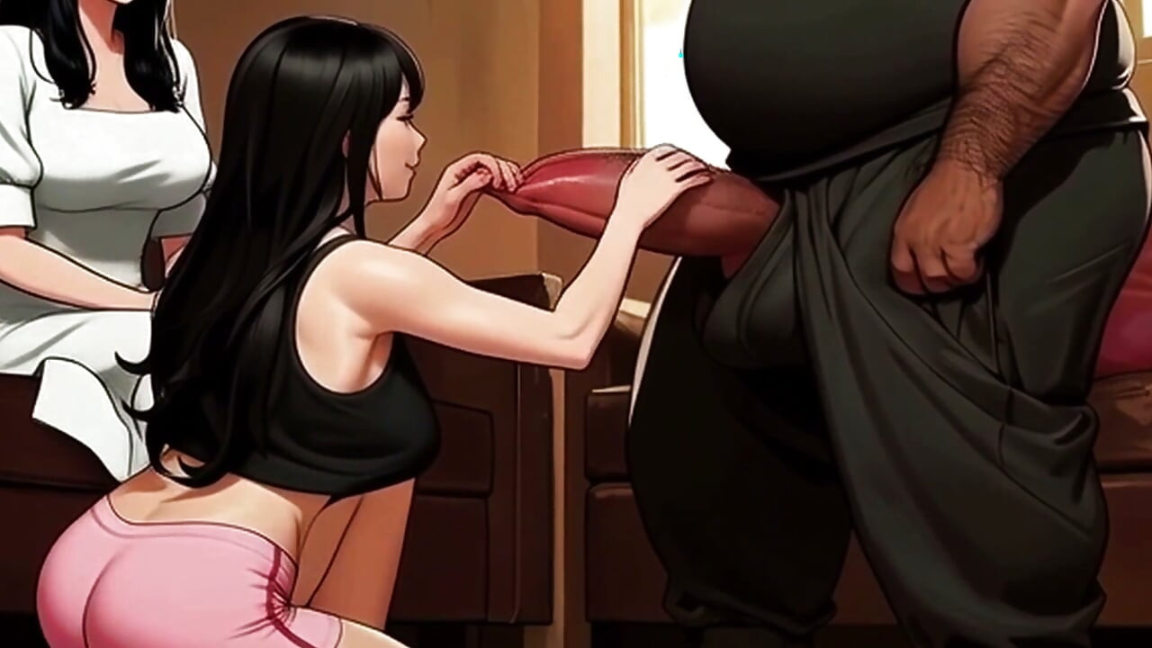Korean Milf Teaches Stepdaughter How To Please A Man