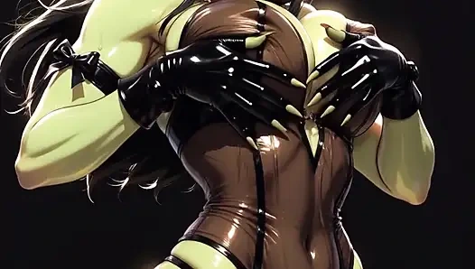 ErosQuest - nhila the Feisty Orc - Phallic Pleasures, episode 2 - Konten AI