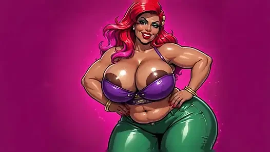 Seductive Indian Redhead Animation