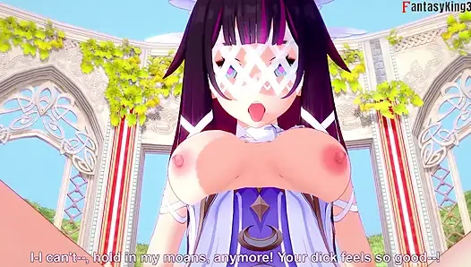 Columbina ateşli seks - genshin impact