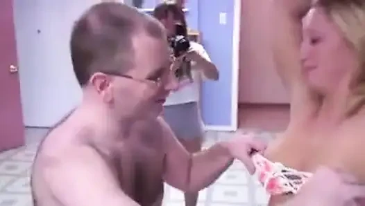 Blonde Amateur Ponny Rides Thick Cock and Gets Some Skunk on on Her Belly