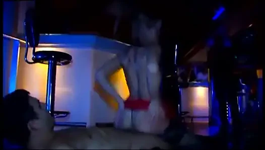 Two hot sluts use his cock