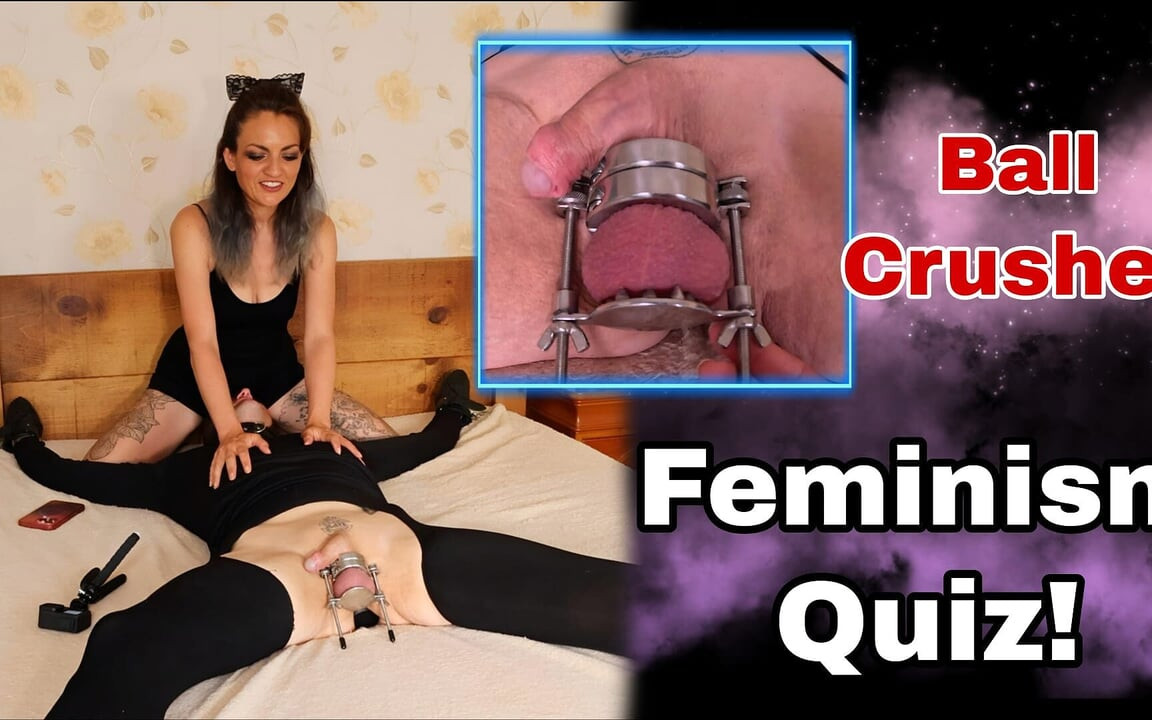 Ballcrusher Feminism Quiz Femdom Game