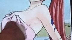 Fairy Tail cumtribute : Erza Scarlet #2