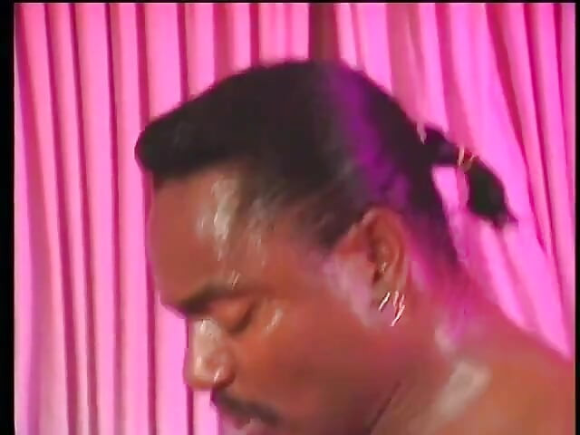 Strong Latina man knows how to bang black chick with fine small tits