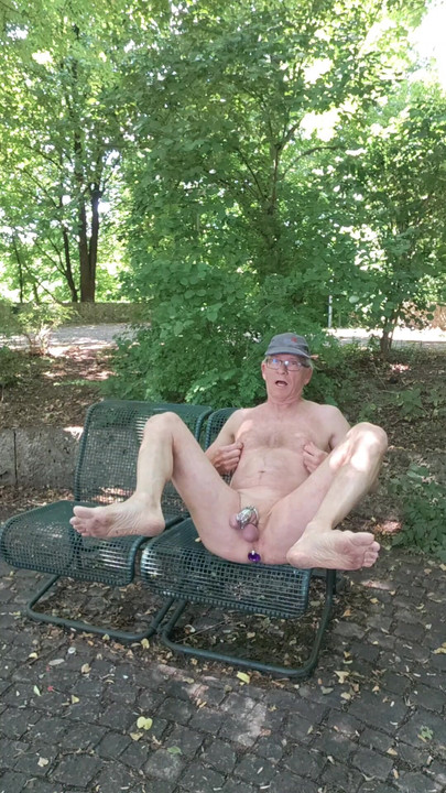 Oh I'm so horny, pull out my plug and fuck me, please fuck me...