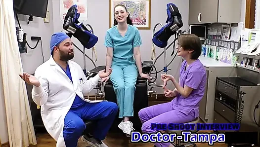 Dr Tampa - Luci Starr's 1st Gyno Exam