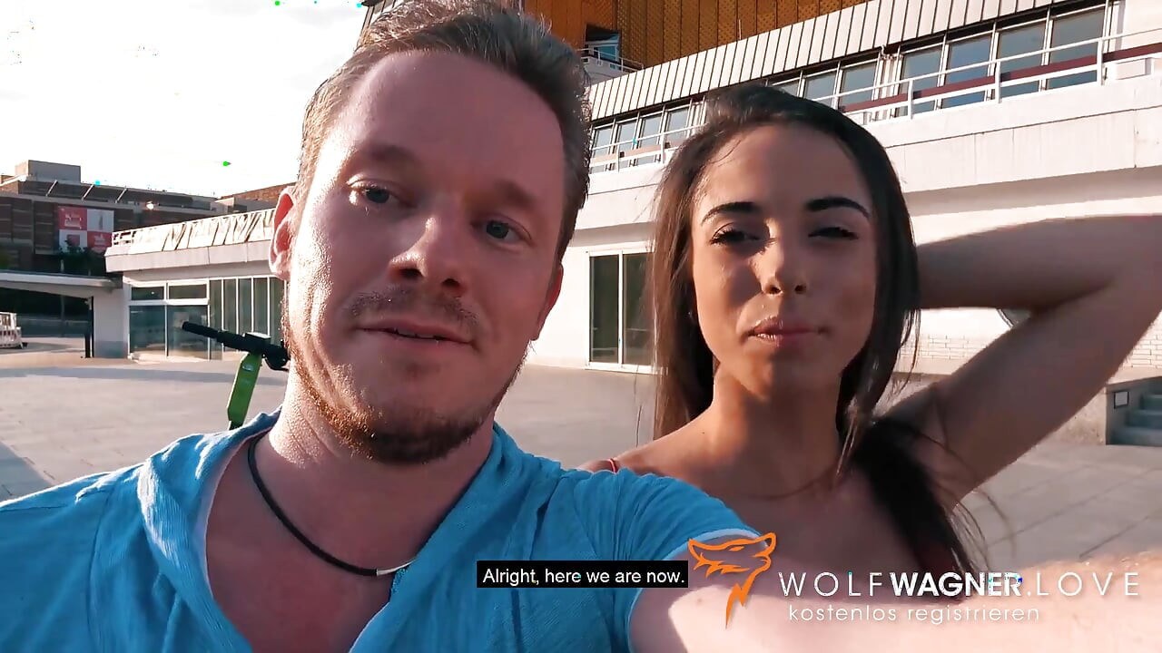 Hot Nymph Anastasia makes his dick explode! WOLF WAGNER