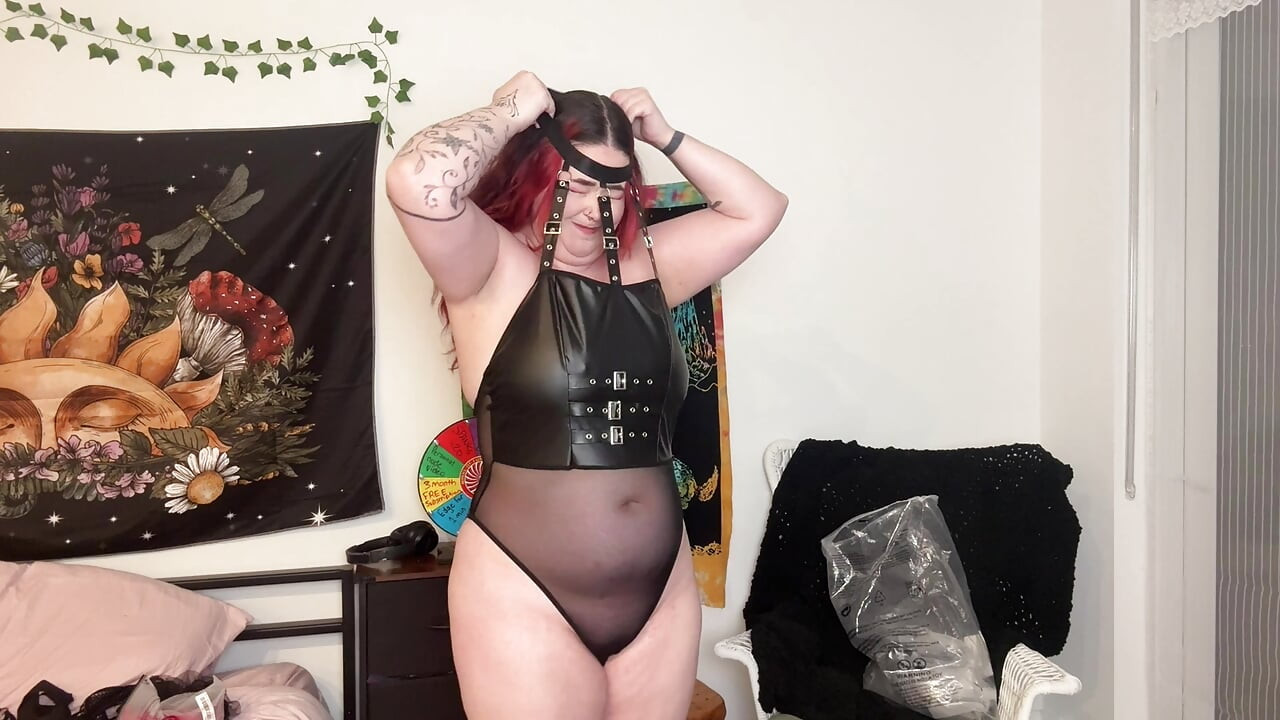 Experimentando toda a minha lingerie - striptease, experimentar, nua