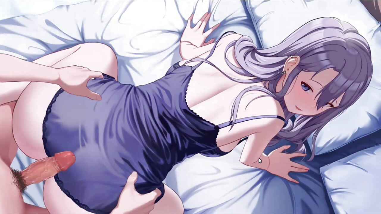 Hentai-peli - Onnellisuus Kahden hengen huone - Kypsä Hopea Tyttö Nauttii Höyryävästä Kylvystä Seksi & Intiimi Yöllinen Naiminen - Vapaa tila