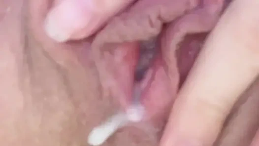 Geile schwangere muschi fühlt orgasmus