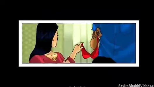 Savita bhabhi episode 5.   Nokar ke maje savita ki chudail   full video in bio