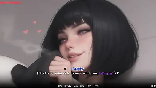 Hot Pervert Stepsister Gets Her Mouth Fucked By Huge Cock - Obsessed Lucy Part 04 By VNGTrash