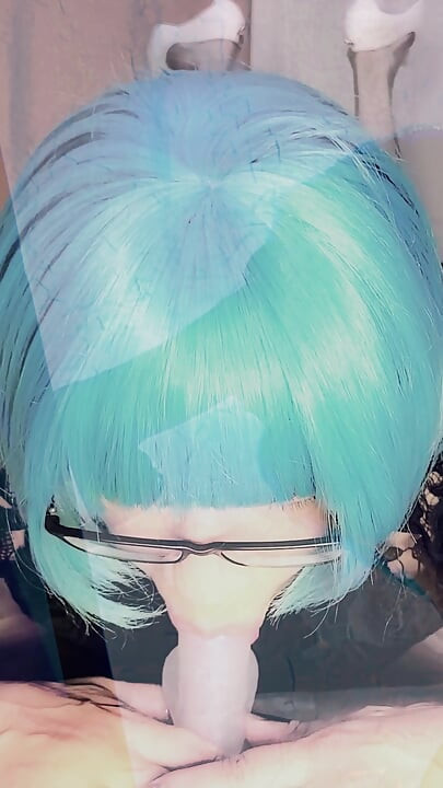 Sexy Sissy Slut Kandi Smoking & Sloppy Sucking