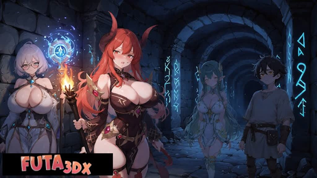 FUTA3DX - 扶她精靈寶貝大奶與泡泡屁股幻想