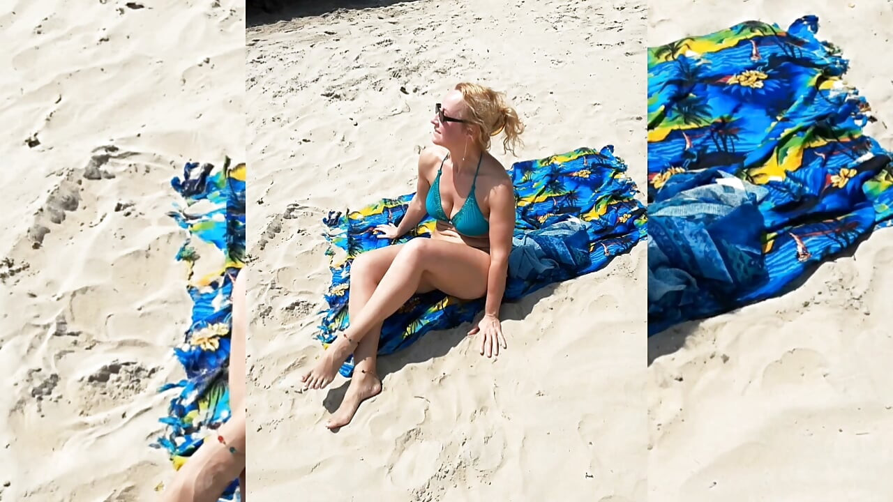Amateur Blonde Mature Wife Enjoys Sex After Walk