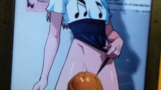 Asuka Evangelion и трибьют спермы для спермы