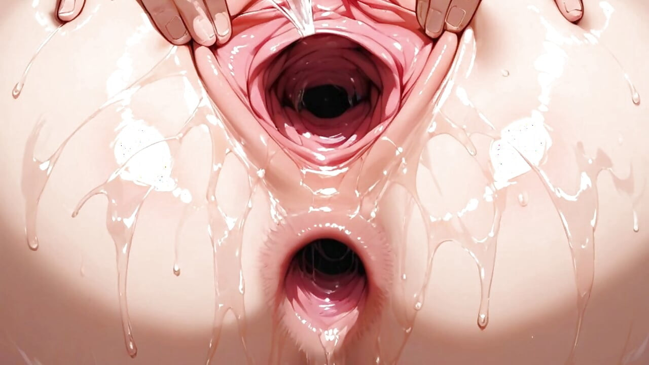 금발 남자의 작은 보지와 자지를 클로즈업. 헨타이 포르노 애니메이션.