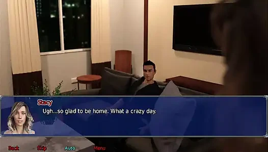 Istri kantor #24 - stacy dientot sama pria-pria di kantor... Jason menyetubuhi stacy di dalam mobil dan orang asing bergabung.