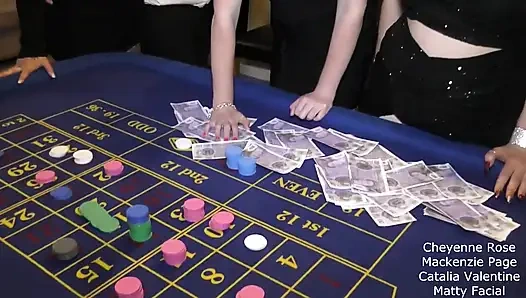 Casino-nacht, jeder ist ein gewinner