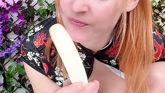 Banana Pussy Fisting
