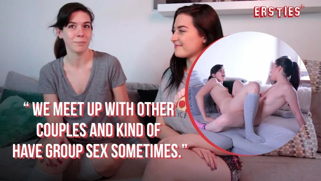 Ersties - Domino & Missy Enjoy Making Their First Lesbian Sex Video Together