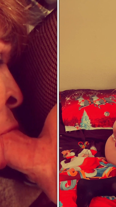 Granny Carmen's Christmas Suck & Fuck Creampie 112824fap