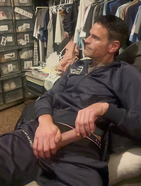 Mike masturbating again