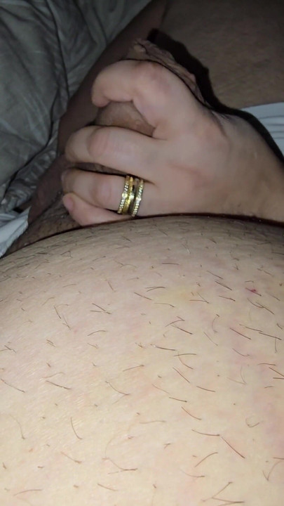 Step son Convincing Step Mom handjob his big dick without problem | Clip 2